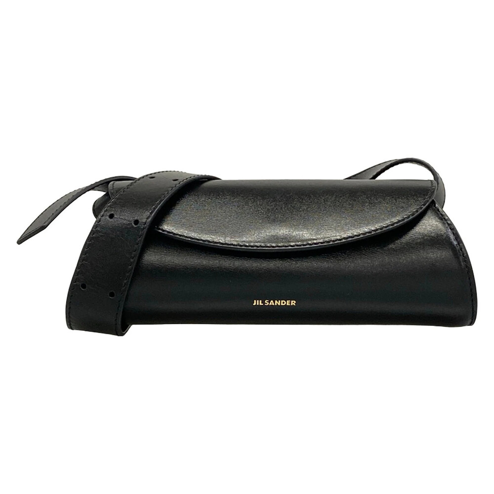 Jil Sander Cannolo Black Leather #358640J11B